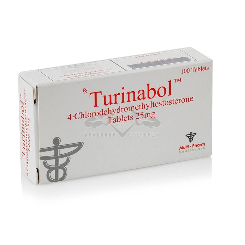 Turinabol / Туринабол - 100 табл. х 25 мг. Туринабол