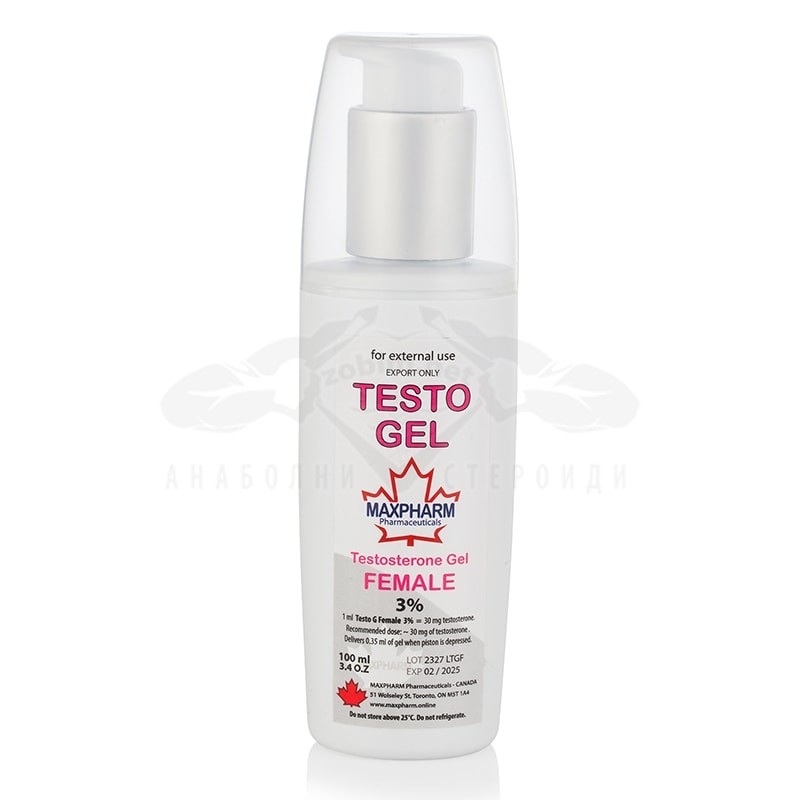 Testo Gel Female 3% - 100 мл. Testo Gel Female