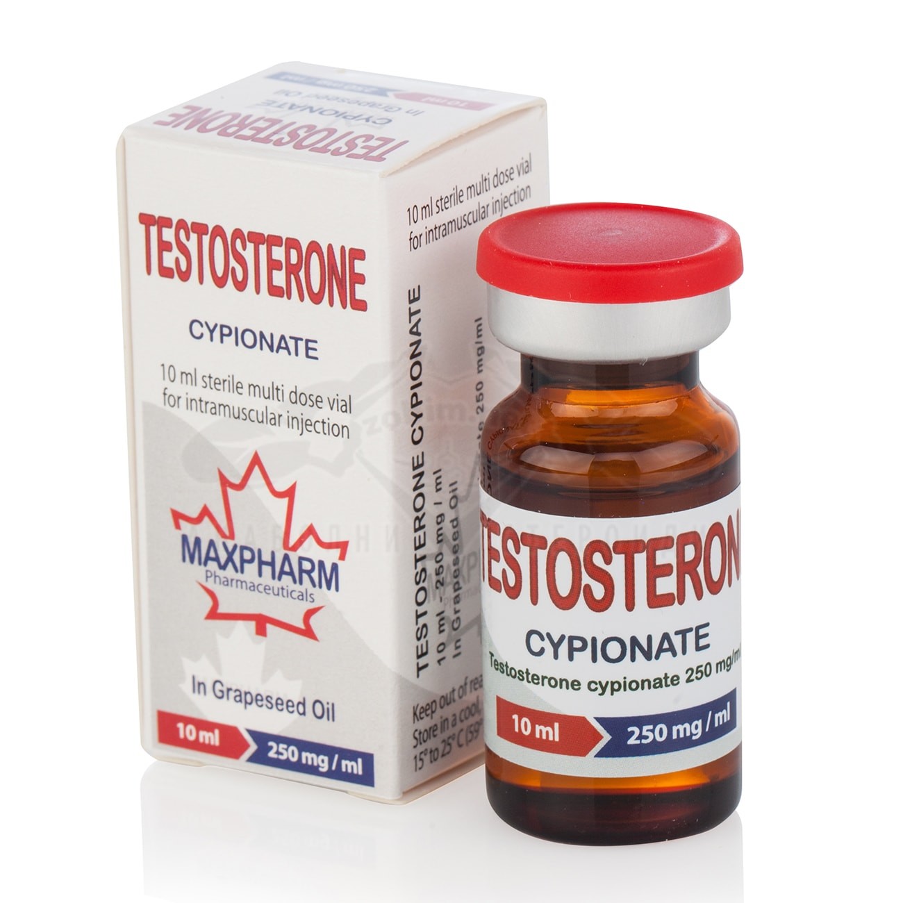 Testosterone Cypionate - 10 мл. х 250 мг. Testosterone Cypionate