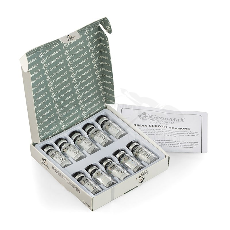 Somatropin (HGH) 100 UI - 10 fiale x 10 UI - Testato in Laboratorio - immagine 4