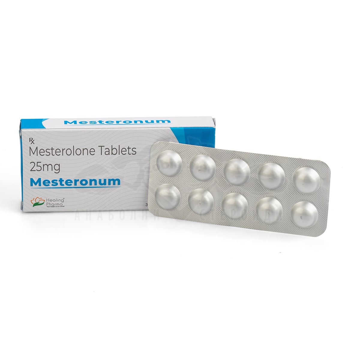 Farmaceutica Indiana Mesterolon (Proviron) – 30 compresse x 25 mg. - immagine 2