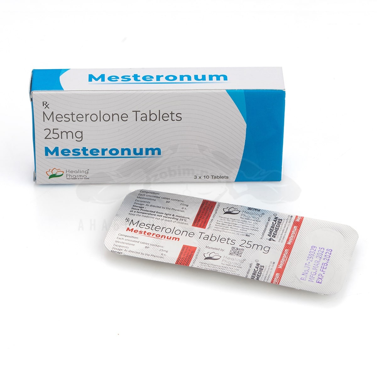 Farmaceutica Indiana Mesterolon (Proviron) – 30 compresse x 25 mg.
