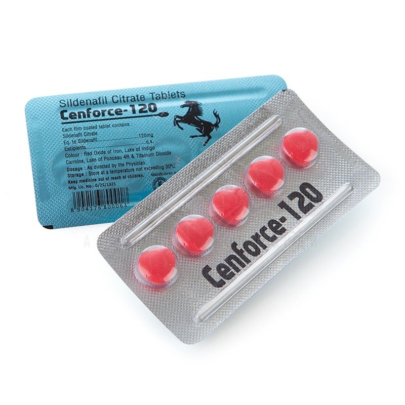 Cobra 120 / Cenforce (Sildenafil) – 5 compresse x 120 mg. - immagine 2