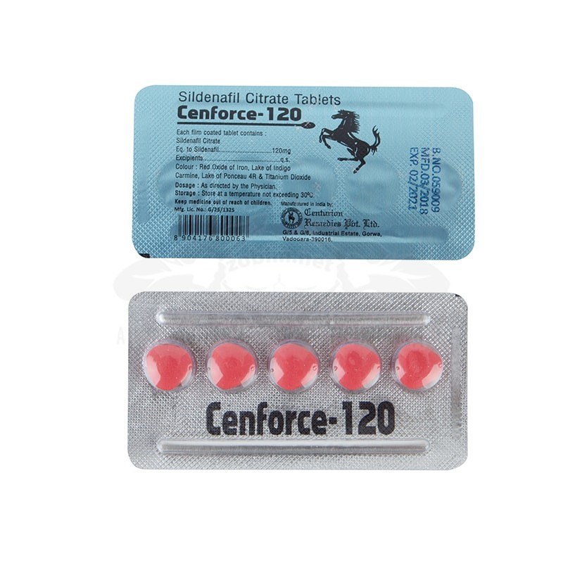 Cobra 120 / Cenforce (Sildenafil) – 5 compresse x 120 mg. - immagine 3