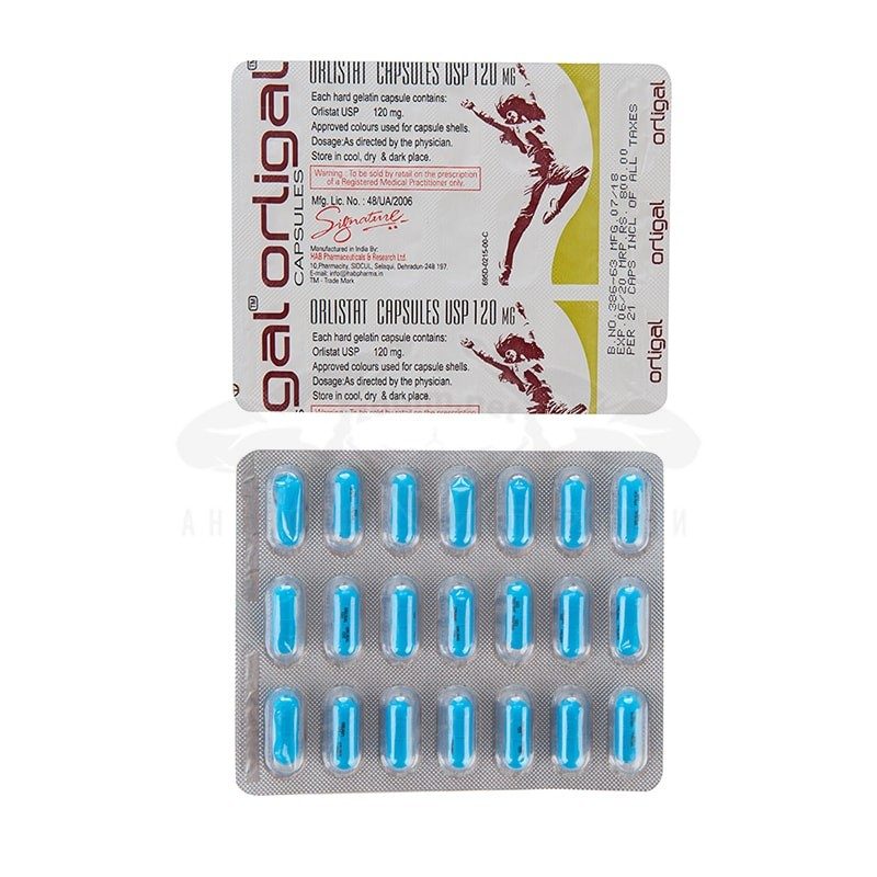 Orligal (Orlistat) – 21 caps. x 120 mg. - immagine 3