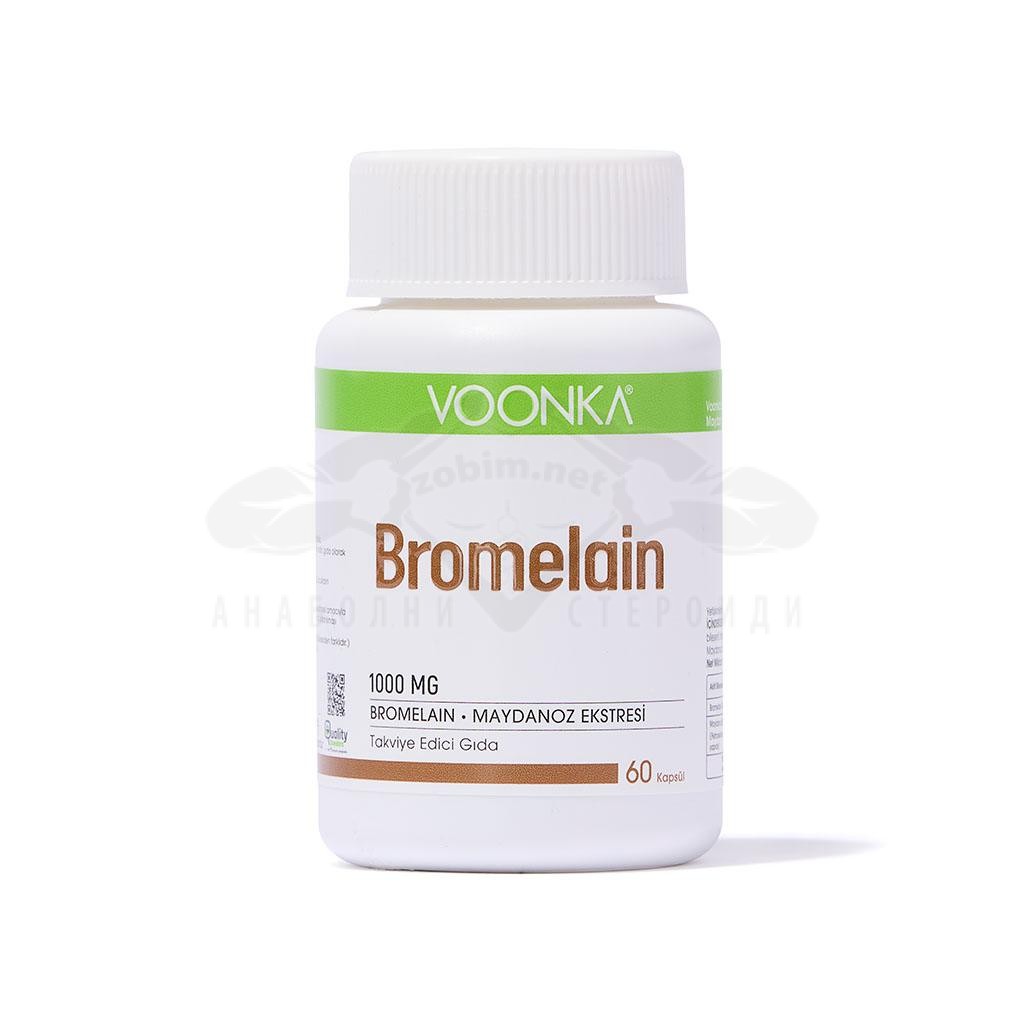 Voonka Bromelain - 60 caps. x 1000 mg.