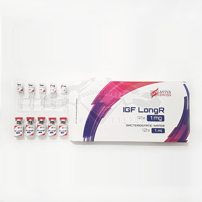 IGF-1 LR3 (con acqua batteriostatica inclusa) – 10 fiale x 1 mg.