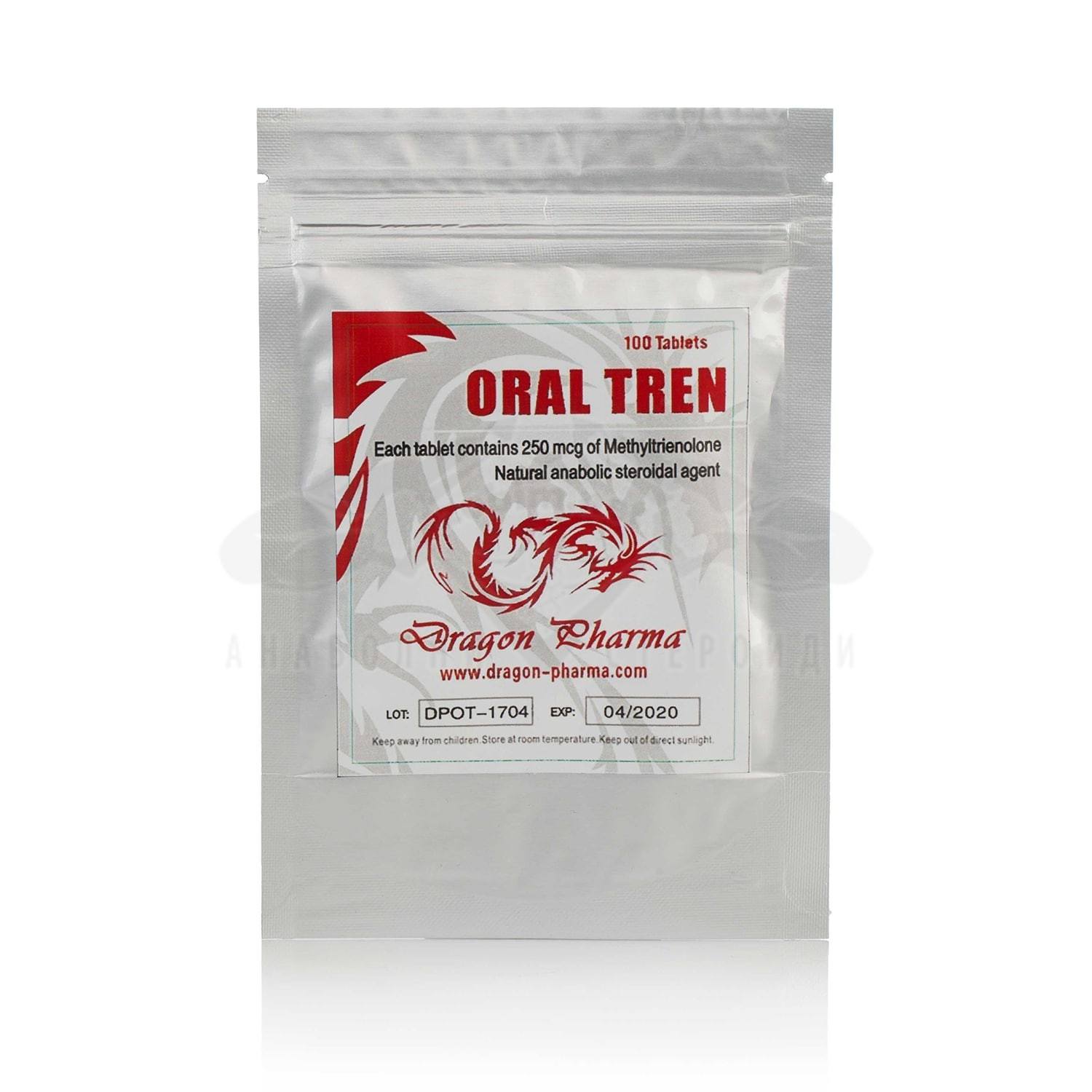 Oral Tren – 100 compresse x 0,250 mcg