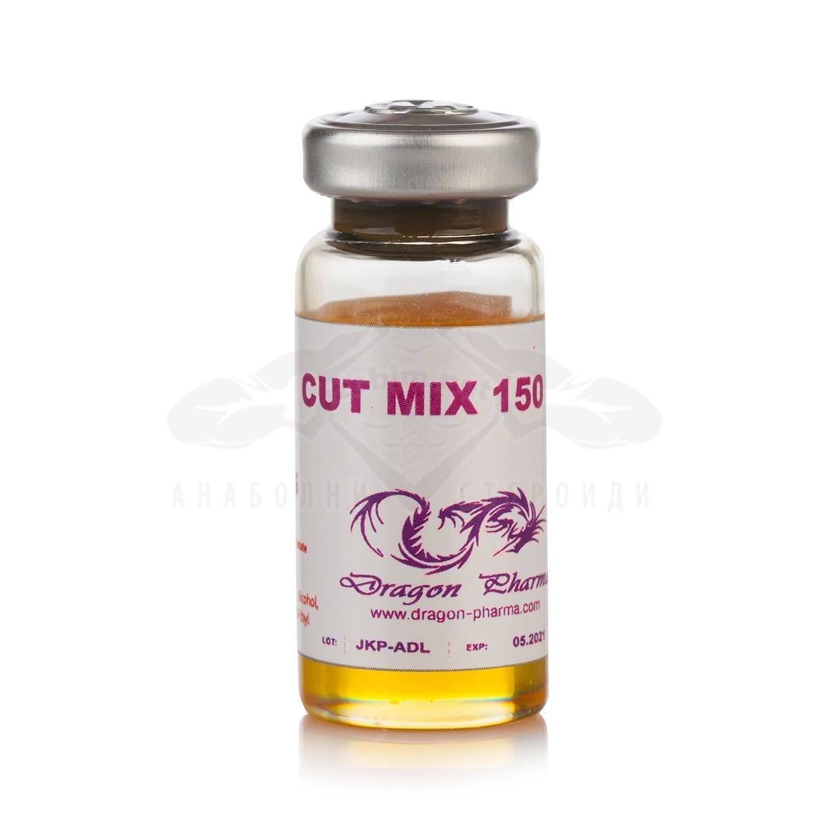 Cut Mix 150 (Drostanolone propionato, testosterone propionato, trenbolone acetato) – 10 ml x 150 mg.