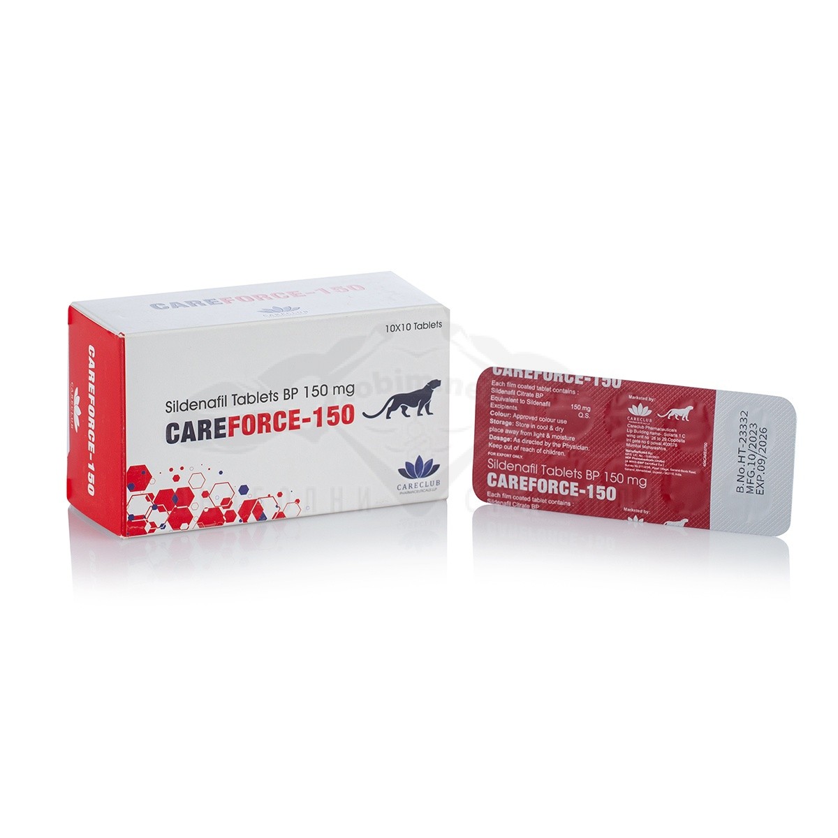 Careforce-150 (Sildenafil) - 10 compresse da 150 mg.