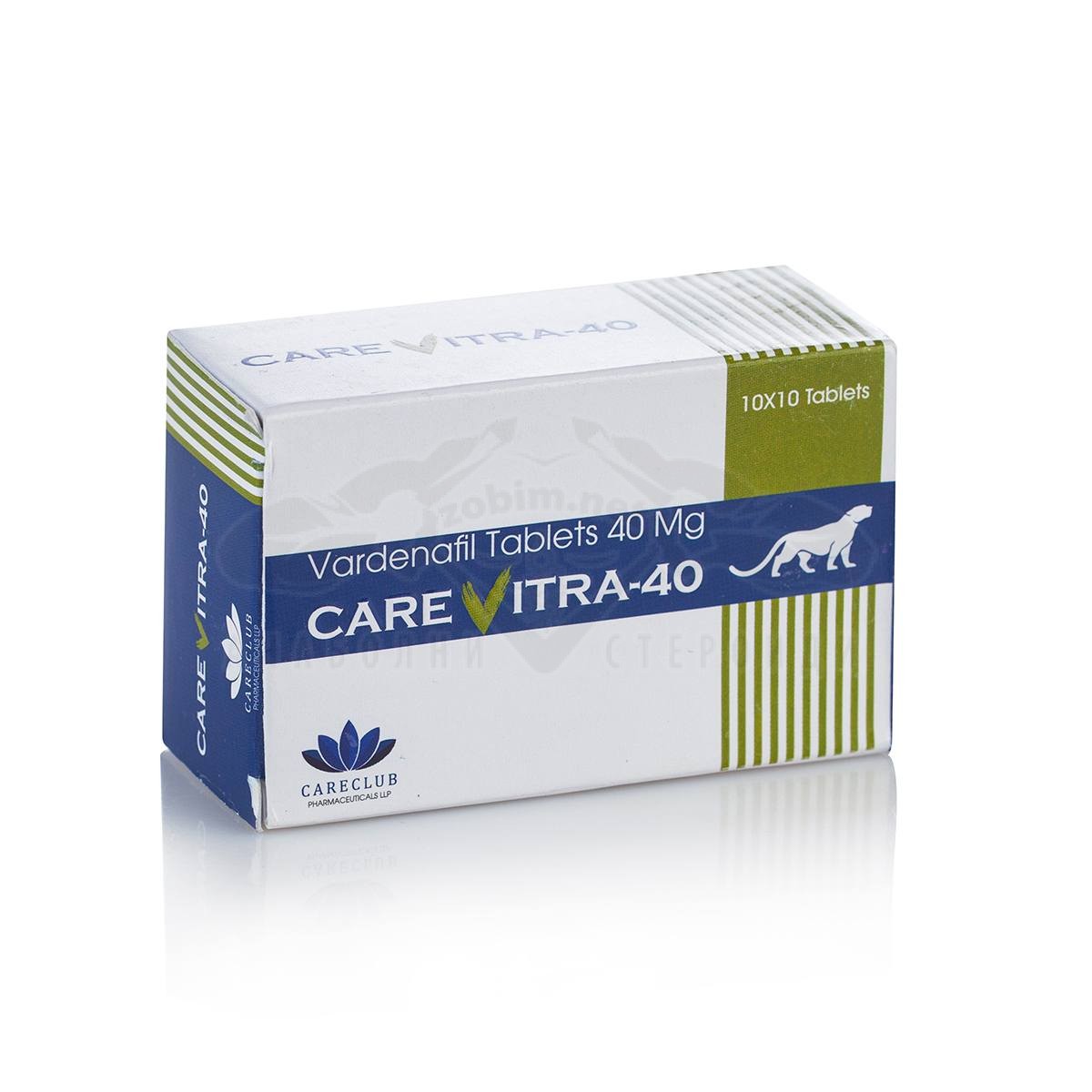 Carevitra-40 (Vardenafil) - 10 compresse x 40 mg. - immagine 2