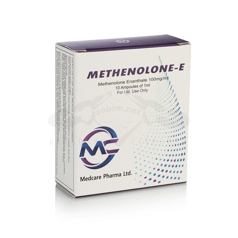 Methenolone-E (metenolone enantato) - 10 fiale x 100 mg.