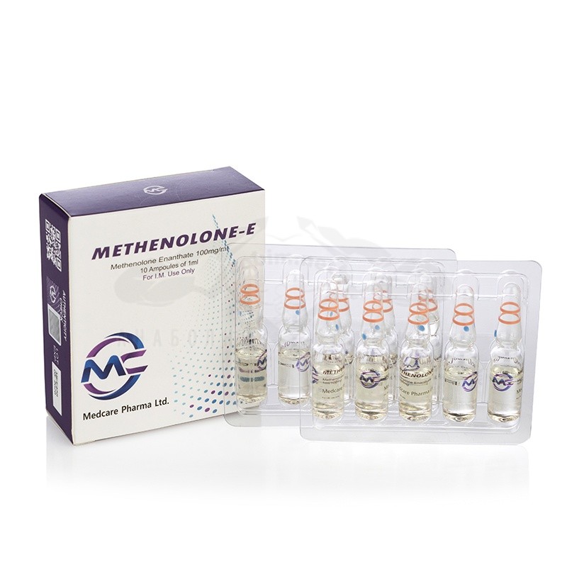 Methenolone-E (metenolone enantato) - 10 fiale x 100 mg. - immagine 3