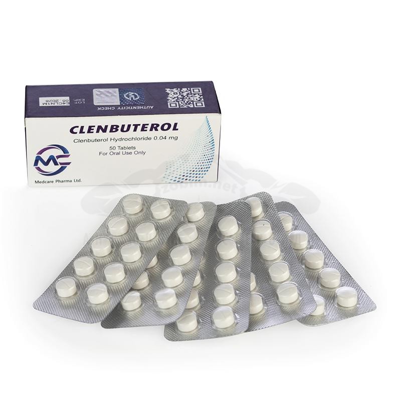 Clenbuterol (Clenbuterolo cloridrato) - 50 compresse x 0,04 mg. - immagine 3