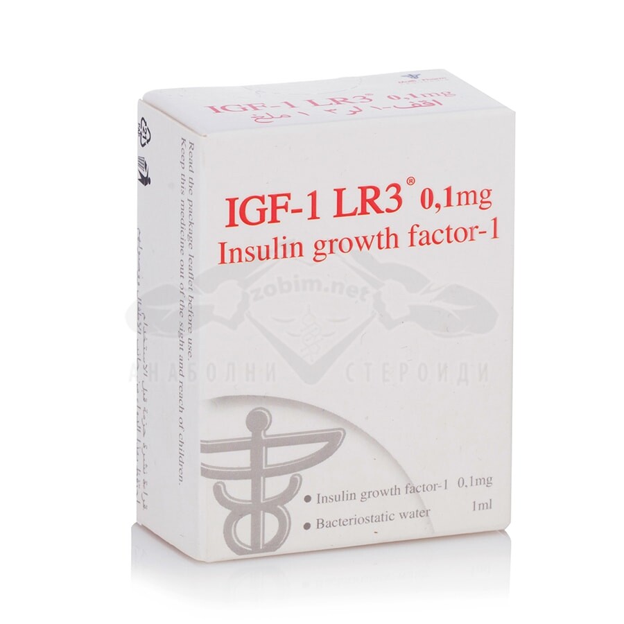 IGF-1 LR3 0,1 mg. + Acqua batteriostatica 1 ml.