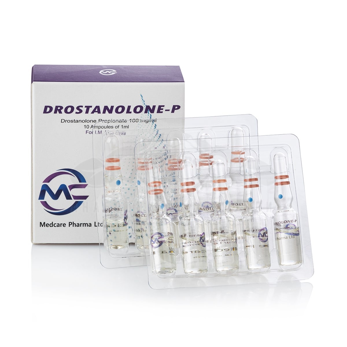 Drostanolone-P (Drostanolone Propionato) - 10 fiale x 100 mg.
