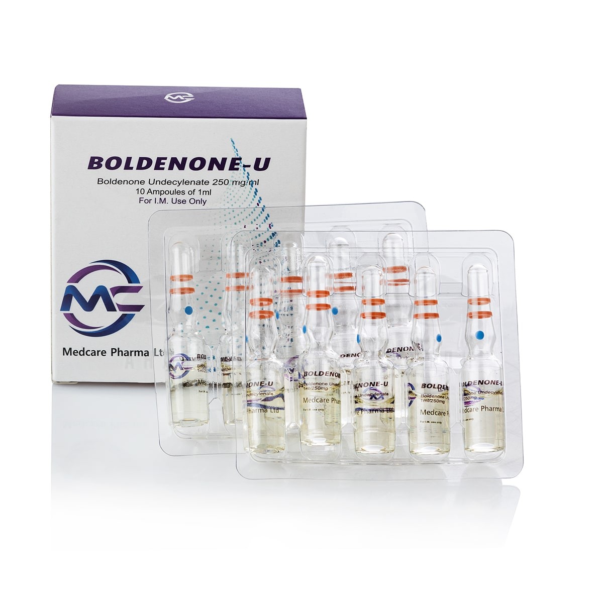 Boldenone-U (Boldenone Undecylenate) - 10 fiale x 250 mg.