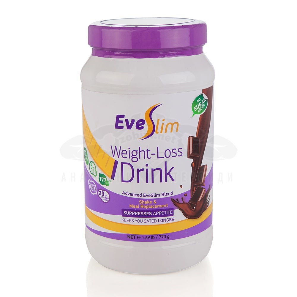 EveSlim Protein Shake per la perdita di peso e la sostituzione del pasto – 770 g.