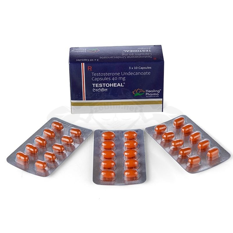 Testoheal (Testosterone Undecanoato) - 30 capsule x 40 mg.