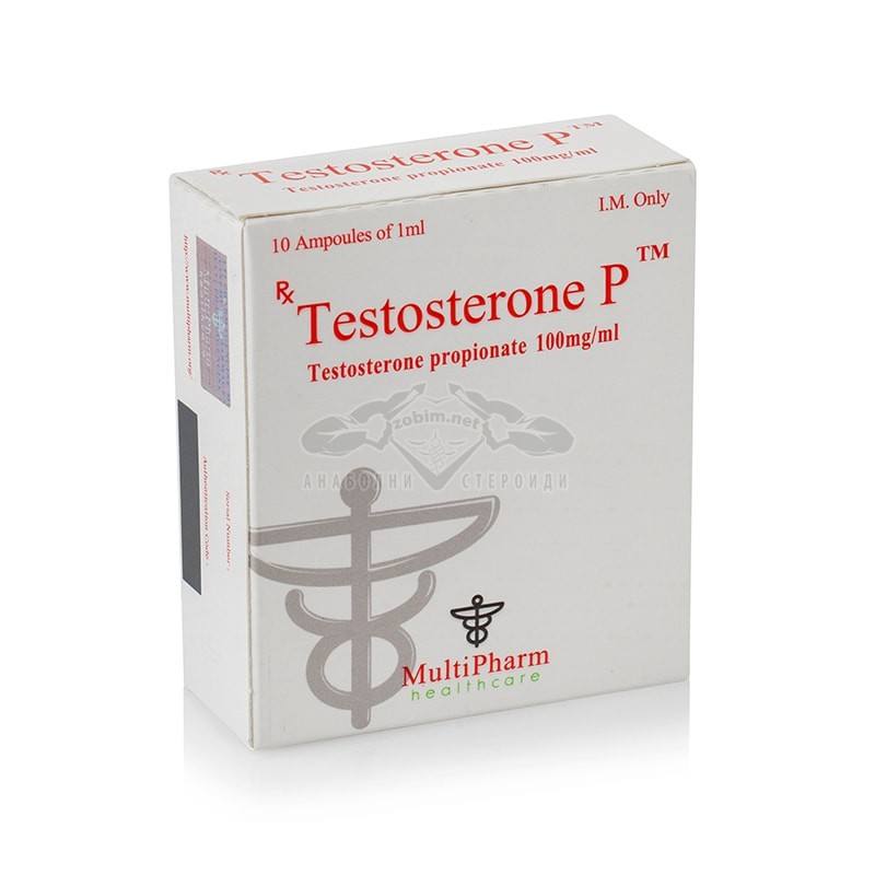 Testosterone propionate / Testosterone propionato – 10 fiale x 100 mg.