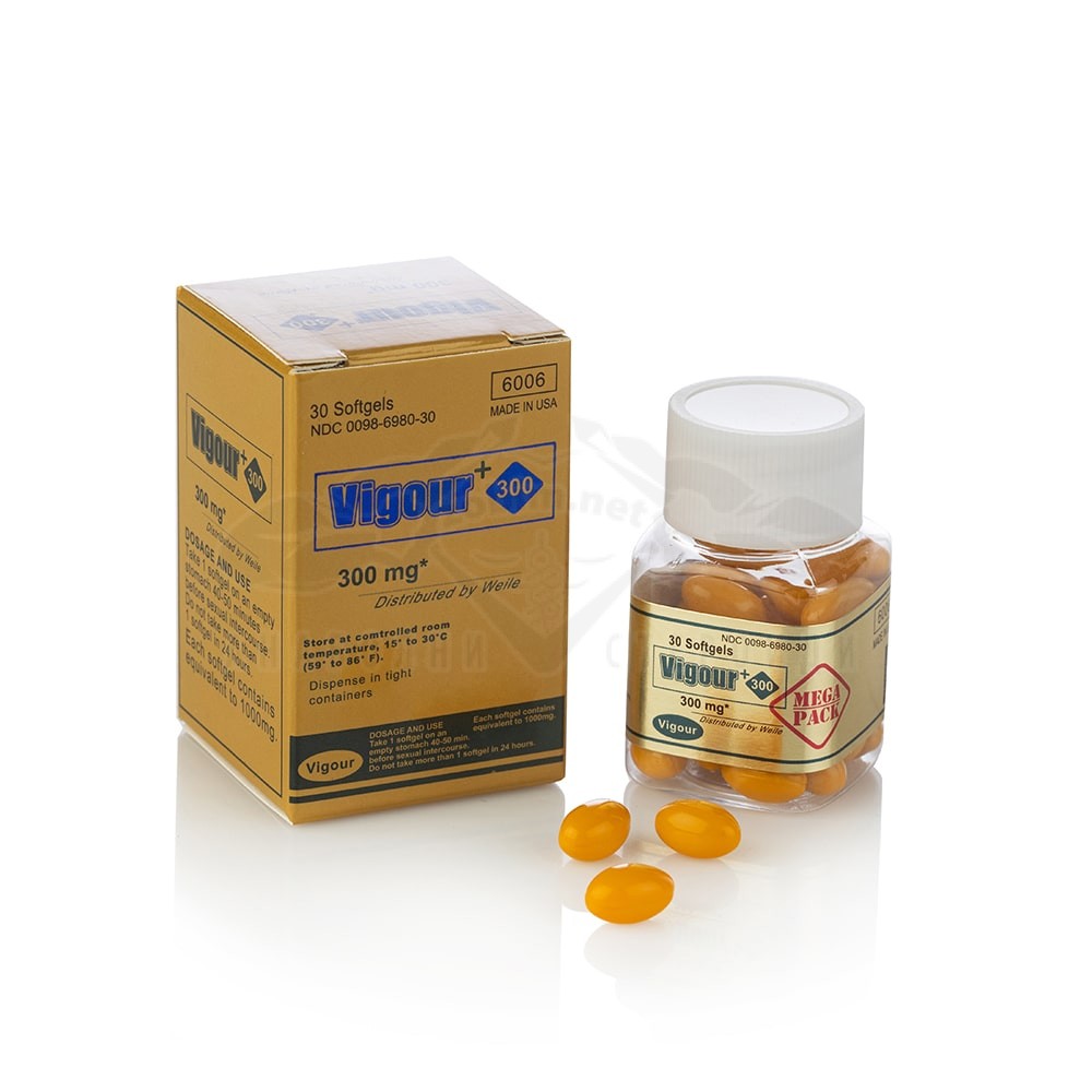 Vigour 300+ MEGA PACK – 30 softgels