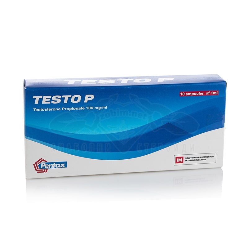 Testo P (Testosterone Propionato) - 10 fiale x 100 mg.