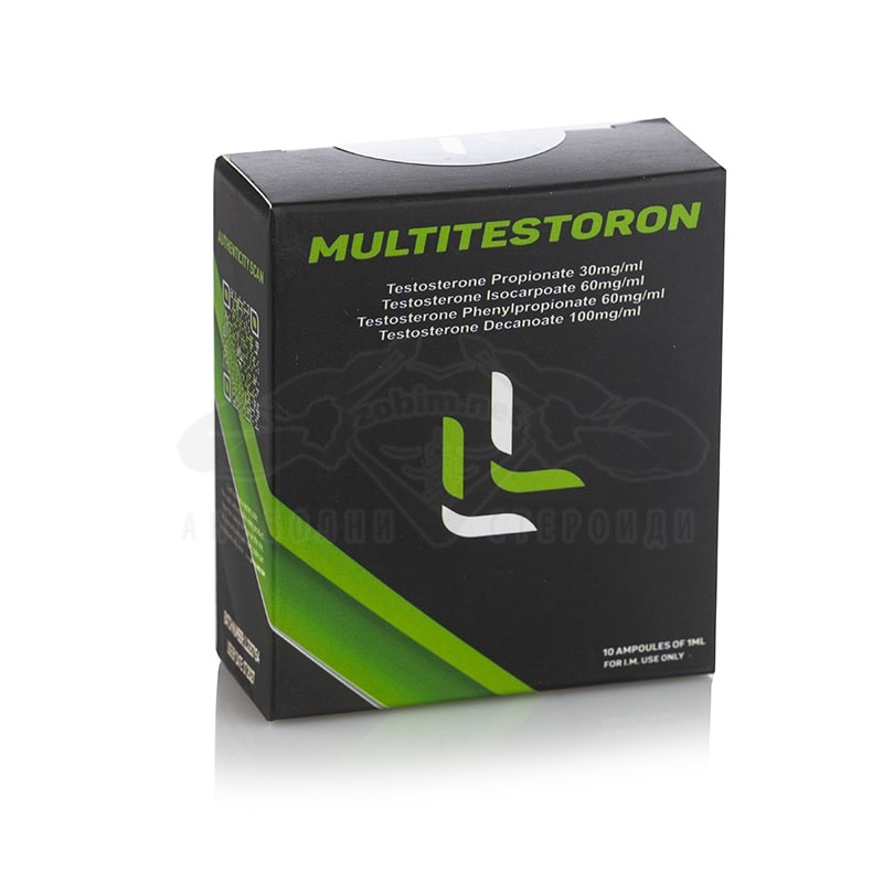 Multitestoron (miscela di testosterone) - 10 fiale x 250 mg