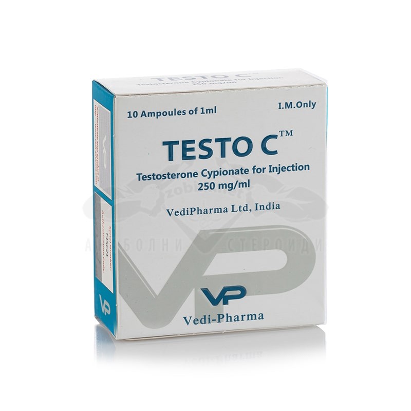 Testo C (Testosterone Cipionato) - 10 fiale x 250 mg.