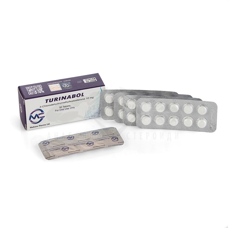 Turinabol (Chlordehydromethyltestosterone) - 50 compresse x 10 mg.