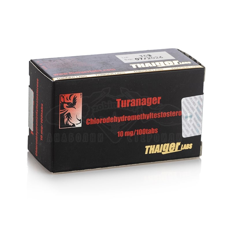 Turanager (Turanabol) - 100 compresse x 10 mg.