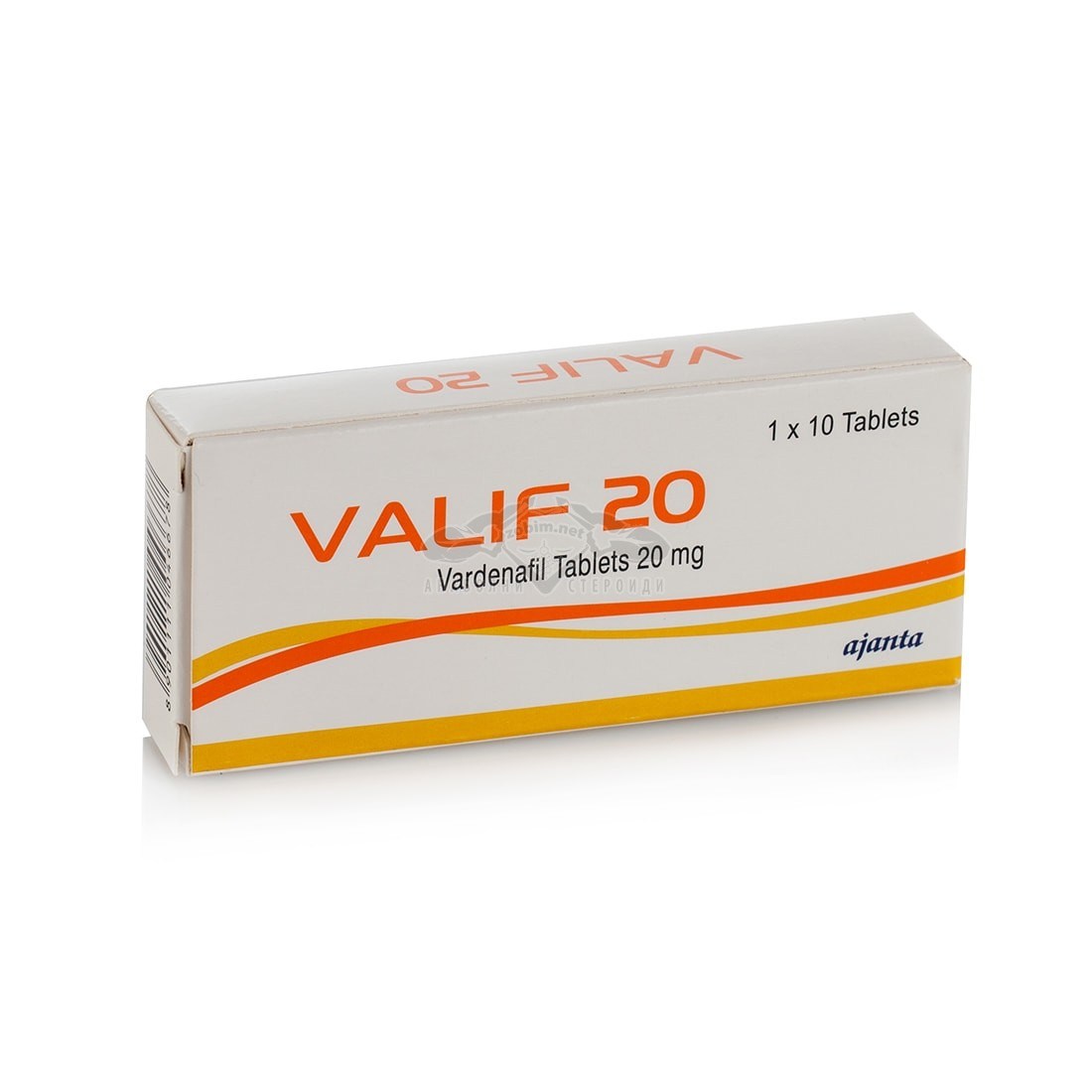 Valif (Vardenafil) – originale farmacia indiana Levitra – 10 compresse x 20 mg.