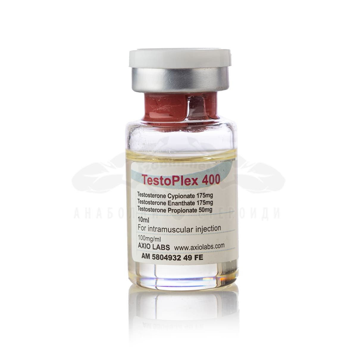 Testoplex (miscela di testosterone) - 10 ml. x 400 mg.