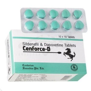 Cenforce D (Sildenafil 100 mg. + Dapoxetina 60 mg.) - 10 compresse x 160 mg.