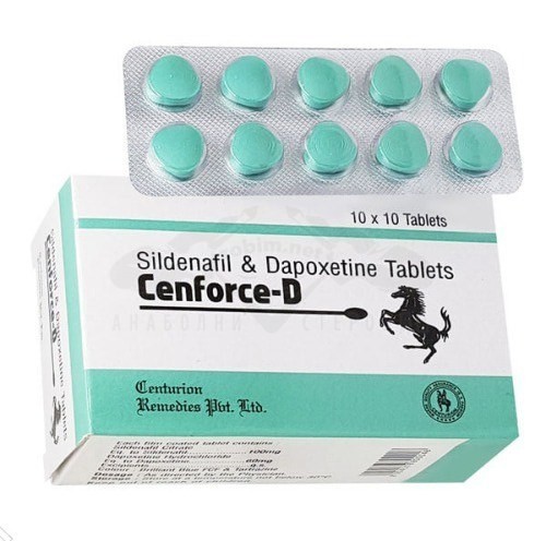 Cenforce D (Sildenafil 100 mg. + Dapoxetina 60 mg.) - 10 compresse x 160 mg.