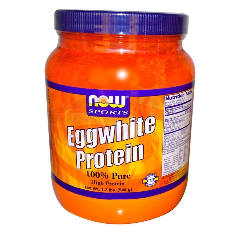 Eggwhite Protein (Proteine dell'albume d'uovo) – 544 g (Non aromatizzato)