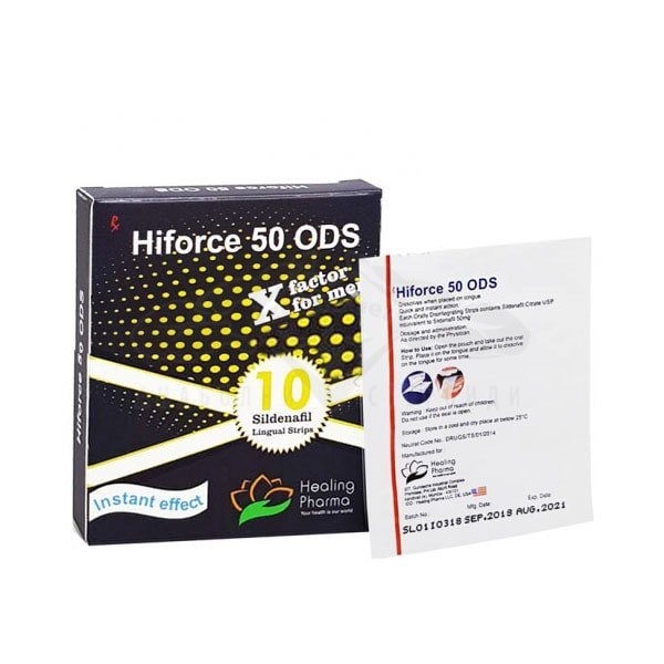 Hiforce 50 ODS Strisce orali (Sildenafil) - 50 mg.