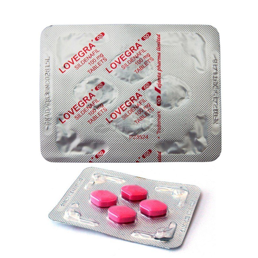 Lovegra Female Viagra (Sildenafil Citrate) – 4 compresse x 100 mg.