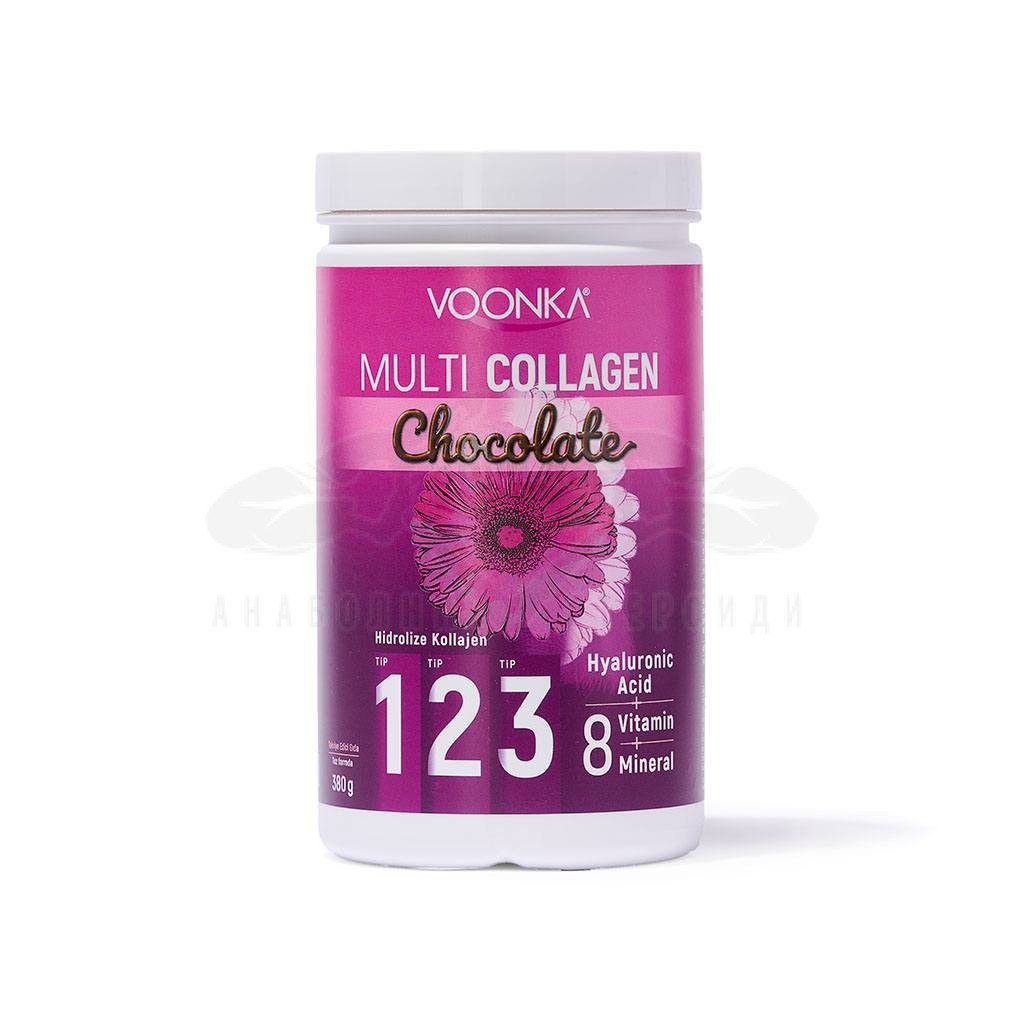 Voonka Chocolate Multi Collagen D07 - polvere 380 g.