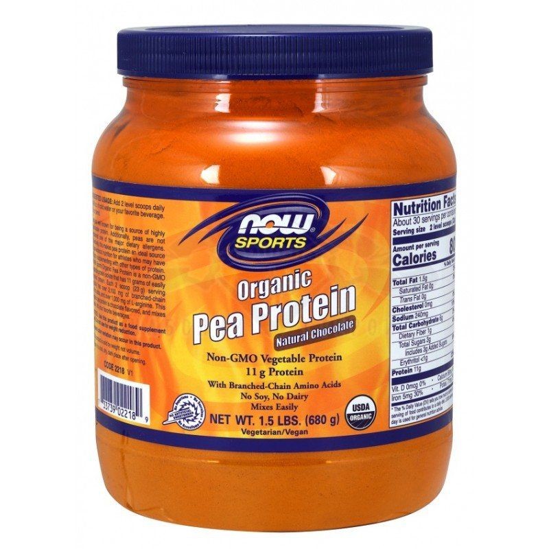 Organic Pea Protein (Proteina di pisello biologica) - 1,5 libbre