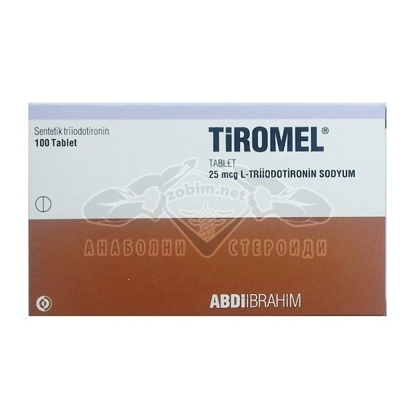 Tiromel T3 (Liothyronine) – 25 compresse x 25 mcg.