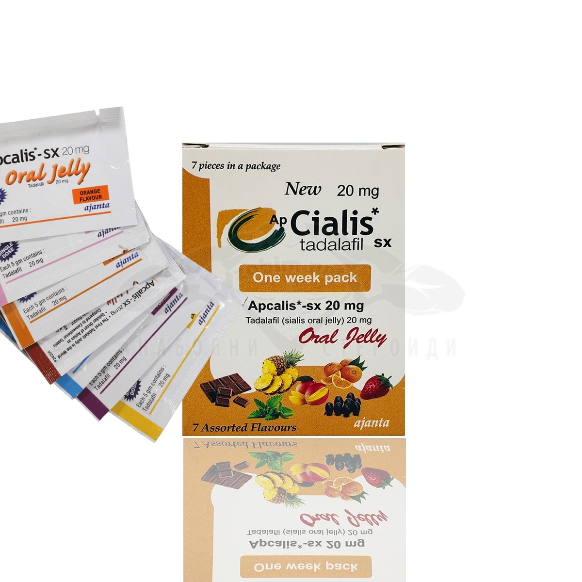 Apcalis Cialis SX Oral Jelly / Apkalis Cialis Gel – Confezione da 7