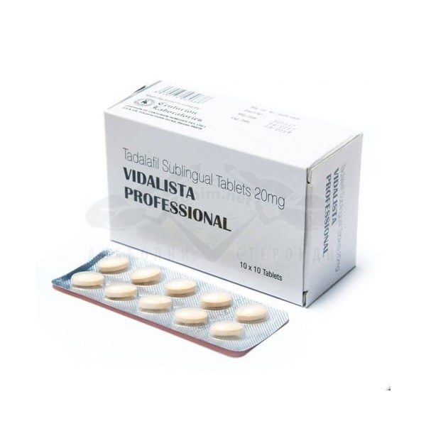 Vidalista Professional 20 (Cialis masticabile) - 10 compresse x 20 mg.
