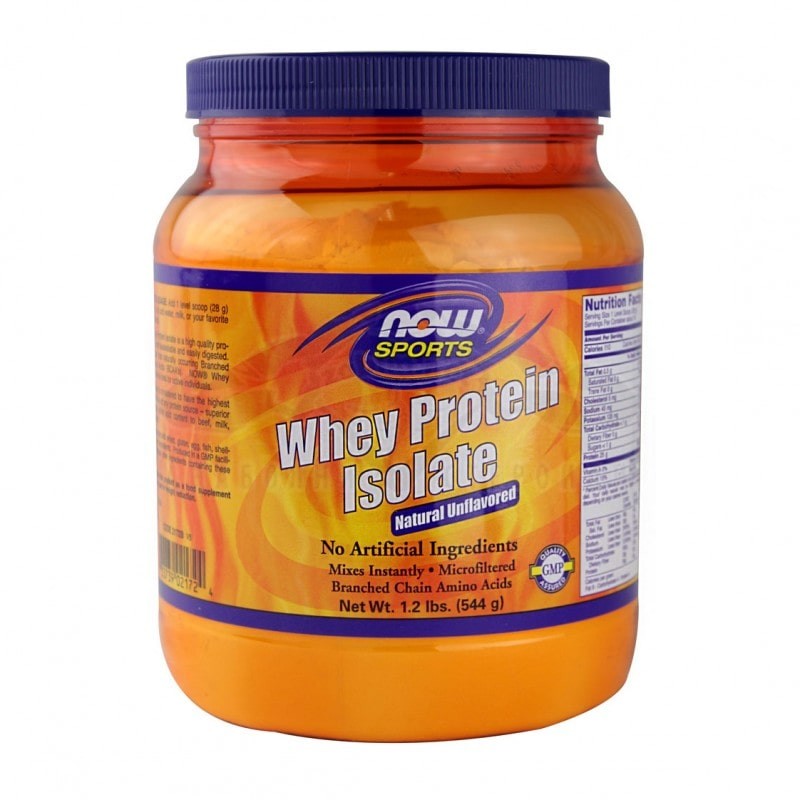 WHEY Protein Isolate (Isolato di Proteine del Siero del Latte – 544 g) (Unso insapore)