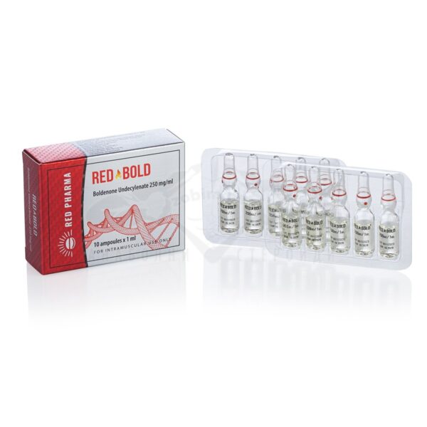 RED BOLD 250 (Boldenone Undecylenate) - 10 fiale х 250 mg.