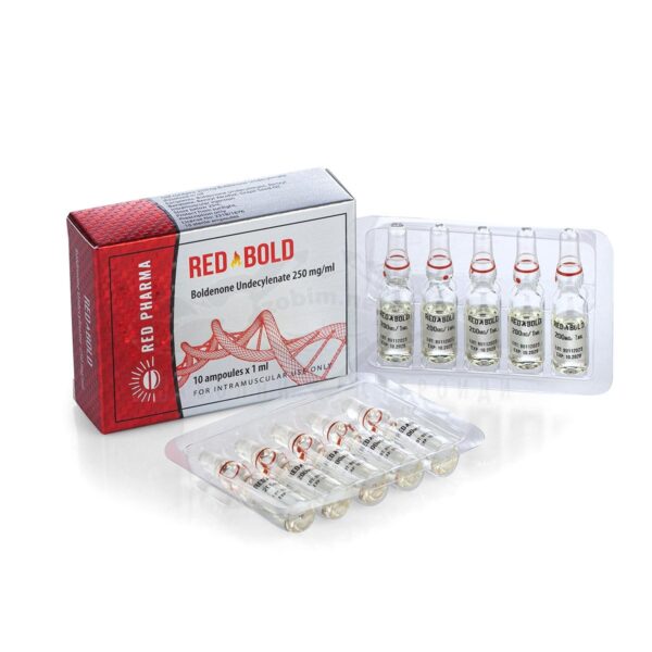 RED BOLD 250 (Boldenone Undecylenate) - 10 fiale х 250 mg.