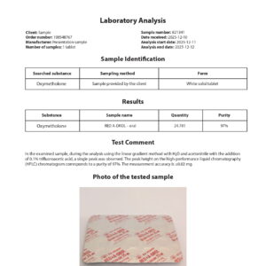 RED A-DROL (Oxymetholone) - 100 compresse х 25 mg. - immagine 4