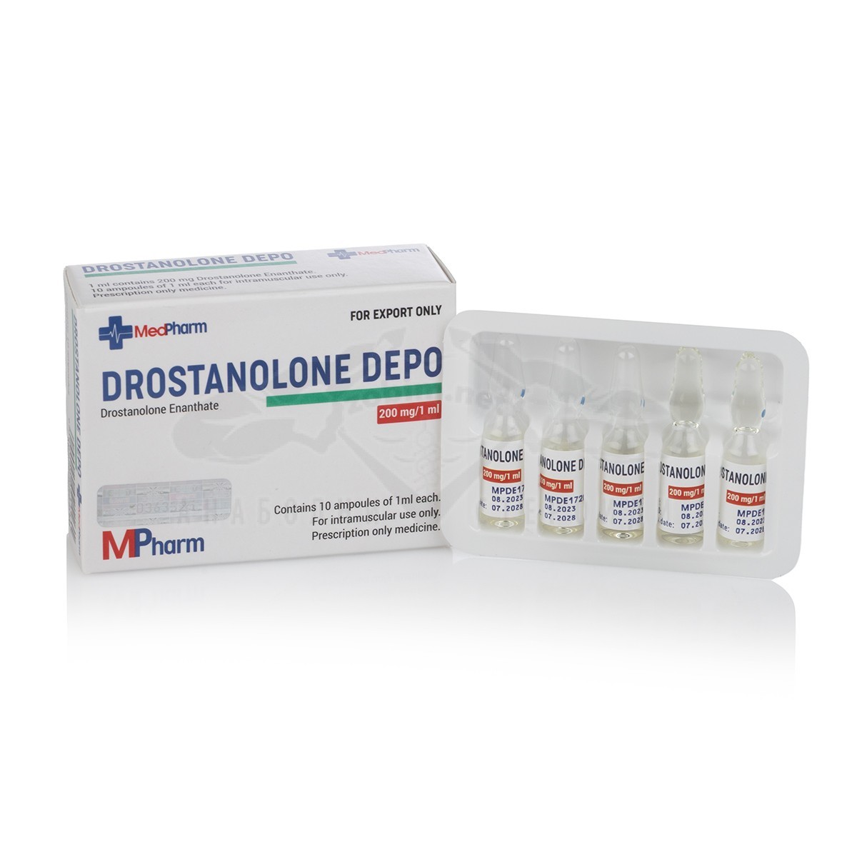 Drostanolone Depot (Drostanolone Enanthate) - 10 fiale x 200 mg. - immagine 1
