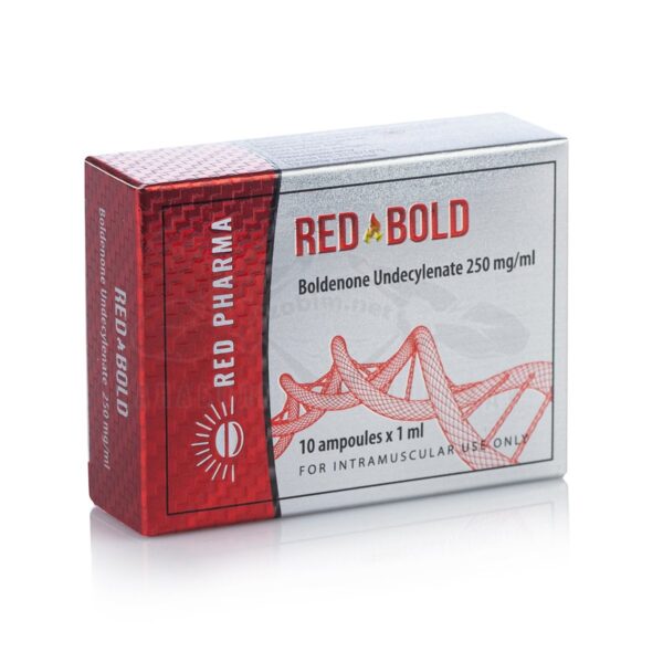RED BOLD 250 (Boldenone Undecylenate) - 10 fiale х 250 mg.