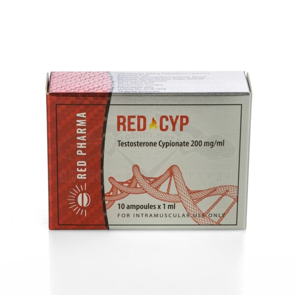 RED CYP 200 (Testosterone Cypionate) – 10 fiale х 200 mg.