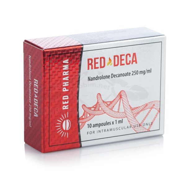 RED DECA 250 (Nandrolone Decanoate) - 10 fiale х 250 mg.